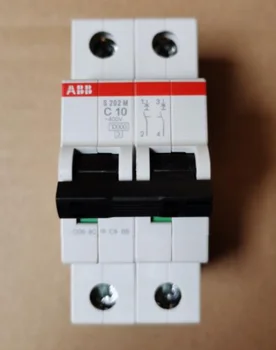1 шт. Оригинальный автоматический выключатель ABB S202M-C10 2P 10A, бесплатная доставка