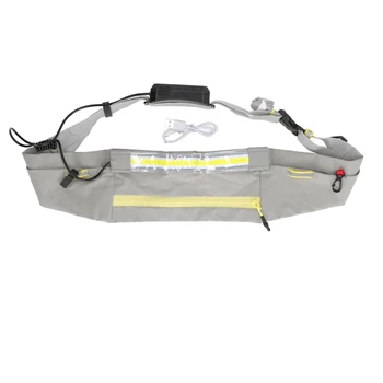 COB Belt Light с 5 режимами Профессиональная поясная сумка водонепроницаемая для ночной рыбалки