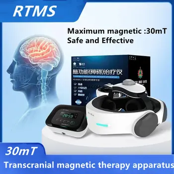 RTMS Транскраниальный Магнитный Стимулятор для Лечения болезни Паркинсона, Бессонницы, Тревоги, Депрессии, Инструмент Для Лечения Шизофрении 30mt