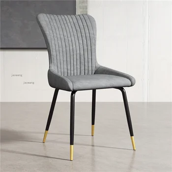 Креативные тканевые обеденные стулья, простые современные стулья для столовой со спинкой в ресторане, мебель для кухни для отдыха, обеденный стул на заказ