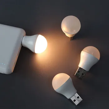 Лампа с USB-разъемом, Портативная светодиодная лампа, Мини-ночник, компьютер, мобильный блок питания, Лампа для защиты глаз, светодиодные ночники для комнаты