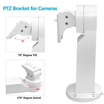 Монтажный кронштейн камеры видеонаблюдения PTZ RS485 Pelco-D 2400 Наружные Водонепроницаемые крепления для камеры Настенное Потолочное Крепление Поддержка камеры