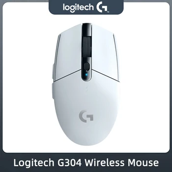 Оригинальная Беспроводная игровая мышь Logitech G304 LIGHTSPEED с сенсором Hero 12K, разрешением 12000 точек на дюйм, 6 программируемых кнопок, Встроенной памятью