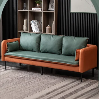 Роскошный подлокотник дивана для гостиной Nordic Сборный складной диван для гостиной Диваны для чтения Para El Hogar Мебель для дома ZY50SF