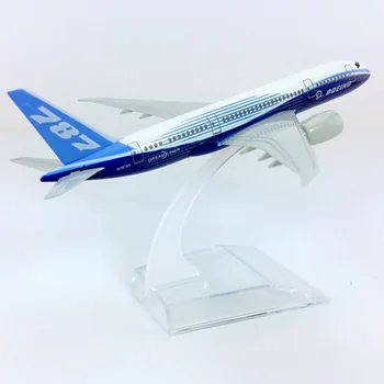 14-Сантиметровая Статическая модель самолета 1: 400 airbus Boeing B787-800 Прототип airlines Static с базовым металлическим самолетом коллекционные игрушки PlaneToys