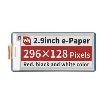 2,9-дюймовый дисплейный модуль E-Paper E-Ink (B) для Raspberry Pi Pico 296 × 128 пикселей, красный, черный, белый, интерфейс SPI