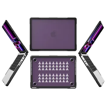 2023 Новый Чехол для ноутбука MacBook Pro 14 M2 A2779 14,2-дюймовый Чехол для Pro 14 M1 2021 Модель A2442 Прозрачная Защитная оболочка из ПВХ
