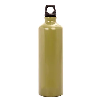 750 мл Открытый кемпинг бензин Кересин Бутылка для хранения бензобака из алюминиевого сплава Портативная бутылка для масла топлива Аксессуары для кемпинга