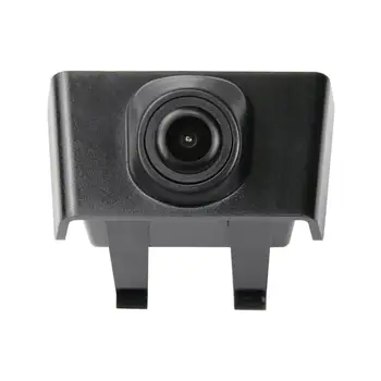 HD Камера переднего обзора, парковочная камера с логотипом, камера ночного видения для универсальных мониторов (RCA) для Hyundai Santa Fe 2013-2014