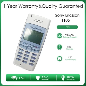 Sony Ericsson T106 Разблокированная Камера 64 МБ ОЗУ 2 МП Дешевый Мобильный Телефон С бесплатной доставкой