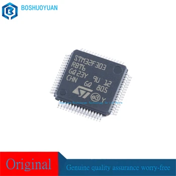 STM32F303RBT6 оригинальный микроконтроллер смешанных сигналов LQFP-64Mainstream Arm Cortex-M4 core с DSP и FPU, 128 Кбайт флэш-памяти, 72