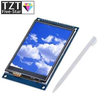 TZT 3,2 дюймов TFT ЖК-Дисплей Сенсорный Экран Модуль Дисплей Ultra HD 320X240 ILI9341 для Arduino 3,2 