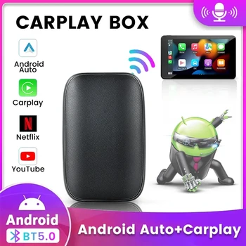 Беспроводной адаптер Carplay AI Box для Android OS 2G + 8G Carplay AndroidAuto для Audi Benz Mazda Toyota