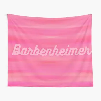 Гобелен Barbenheimer, Декор из гобеленов, Красивое настенное полотенце для йоги, одеяло, Декоративный коврик, Цветной Подвесной