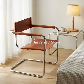 Дизайн Расслабляющих стульев для гостиной Кресло Минималистичные стулья для гостиной Офисная спинка Бытовая мебель Cadeiras WZ50KT