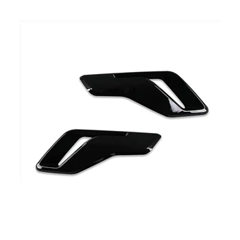 Для Ford F150 F-150 2021 2022 2023 Накладка на боковое вентиляционное отверстие на крыле, декоративная наклейка, автомобильные аксессуары-черный