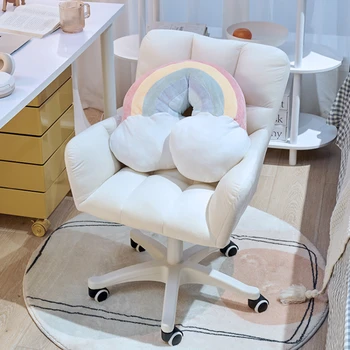 Домашний стул с подъемной спинкой, спальня, письменный стол, косметический стул, вращающийся стул