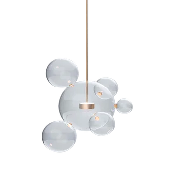 Креативные лампы для гостиной и ресторана из скандинавского стекла TLL Bubble с одной головкой