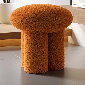 Креативный туалетный столик, табурет в виде гриба, Туалетный столик, стул современного дизайна, Напольный детский Минималистичный столик, Мебель для прихожей, Коридор