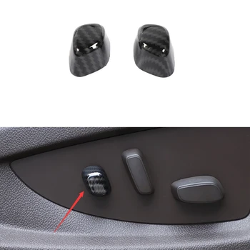 Крышка кнопки регулировки поясничной поддержки автокресла для Chevy Silverado GMC SIERRA 2014-2018 Наклейки для оформления интерьера