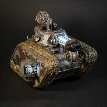 Легендарный боевой танк Imperial Force Модель из смолы Настольный игровой Неокрашенный модельный комплект Миниатюрная коллекция