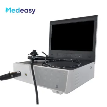 Медицинская эндоскопическая камера со светодиодным источником света/монитором/HD-рекордером для ветеринарии, портативная гибкая HD-эндоскопическая камера