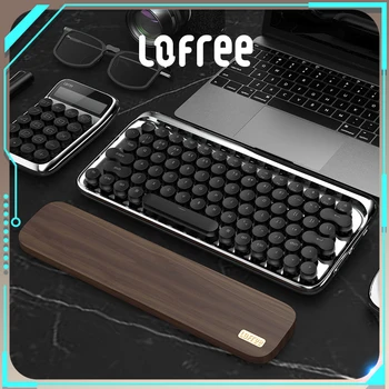 Механическая клавиатура Lofree Dot Bluetooth Клавиатура с подсветкой Maus Мышь Цифровой калькулятор Костюм Пишущая машинка Игровые аксессуары для ПК Подарок