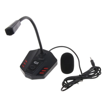 Мини-микрофон для компьютера USB Professionnel DSLR игровой конденсаторный микрофон Прямая поставка