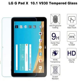Настоящее стекло для LG G Pad X 10,1 V930 10,1-дюймовая высококачественная взрывозащищенная защитная пленка из закаленного стекла LG-V930 10,1 