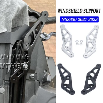 Новый Мотоцикл Регулируемое Лобовое Стекло Ветрового Стекла Опорный Кронштейн Держатель Комплект Для Honda NSS350 NSS 350 2021 2022 2023