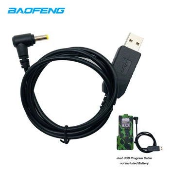 Оригинальное USB Зарядное Устройство Baofeng Зарядный Кабель Для UV5RE UV-5R UV 5R pro 3800mAh Extend Battery UV5R pro Walkie Talkie
