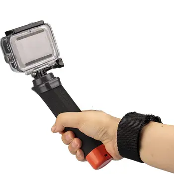 Плавающая рукоятка для экшн-камеры с ремешком на запястье для Gopro Hero 10 9 8 7 6 5YI 4K для DJI Osmo для аксессуаров Insta360