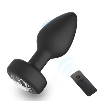 Приложение Bluetooth С дистанционным управлением Анальная пробка Вибратор для массажа простаты Фаллоимитаторы Секс-игрушки для женщин, мужчин, геев Товары для взрослых