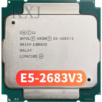 Процессор lntel Xeon E5-2683 V3 E5-2683V3 E5 2683 35M/2.0G/14-ядерный TDP 120W FCLGA2011-3 (рабочий, 100% Бесплатная доставка)