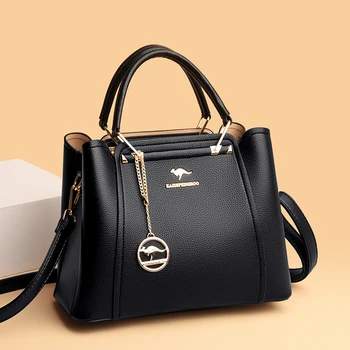 Роскошные дизайнерские женские сумки из искусственной кожи, 3 слоя сумок через плечо, Женская сумка для покупок большой емкости, сумка-мессенджер, Тоут 2#