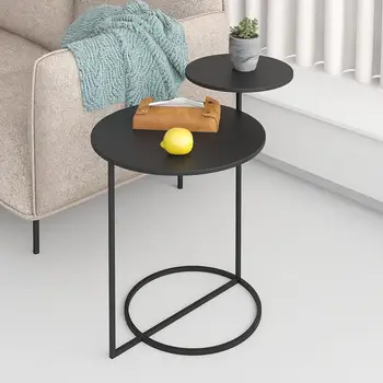 Современный минималистичный железный журнальный столик Maifan, уголок для отдыха в скандинавском стиле, несколько креативных домашних диванов, приставной столик, маленький столик طاولات طللهوة