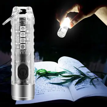 Удобный мини-фонарик широкого применения, многоцелевой легкий портативный мини-фонарик на открытом воздухе, светодиодный фонарик