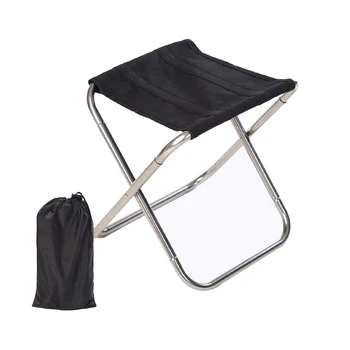 Уличный стул для путешествий Кемпинга Портативный Складной Алюминиевый Стул для рыбалки, Табурет, Легкое Сиденье из ткани Оксфорд, Походный Инструмент, для отдыха на пикнике