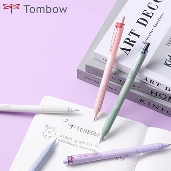 шариковая ручка Japan TOMBOW Mono Graph 1 шт., стержень для ручки дымчатого цвета 0,5 мм, школьные принадлежности нажимного типа